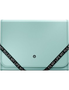 Carpeta fuelle fº polipropileno my rules 13 departamentos jade